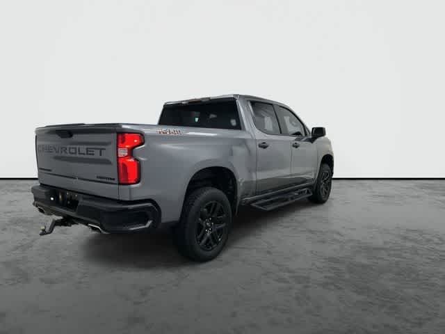 2021 Chevrolet Silverado 1500 Custom Trail Boss Satin Steel Metallic at AutoNation Ford Gulf Fwy