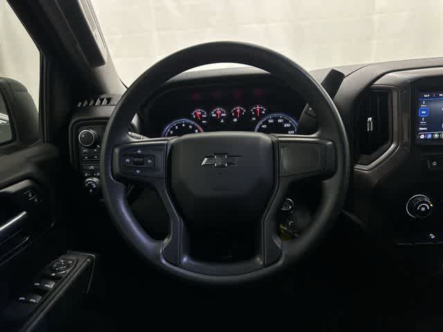 2021 Chevrolet Silverado 1500 Custom Trail Boss Satin Steel Metallic at AutoNation Ford Gulf Fwy