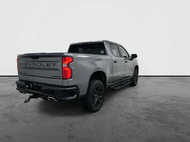 2021 Chevrolet Silverado 1500 Custom Trail Boss Satin Steel Metallic at AutoNation Ford Gulf Fwy