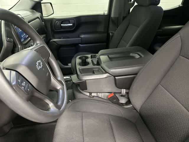 2021 Chevrolet Silverado 1500 Custom Trail Boss Satin Steel Metallic at AutoNation Ford Gulf Fwy