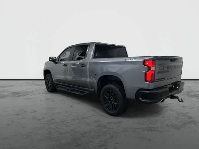 2021 Chevrolet Silverado 1500 Custom Trail Boss Satin Steel Metallic at AutoNation Ford Gulf Fwy