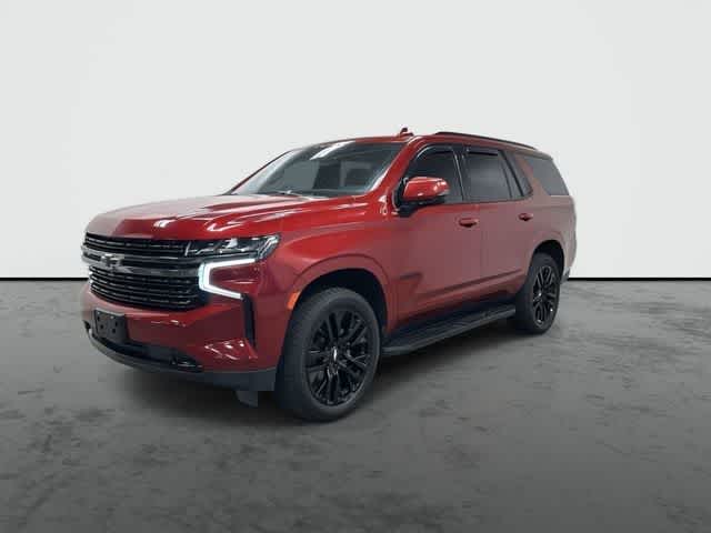 2021 Chevrolet Tahoe RST Cherry Red Tintcoat at Tomball Chrysler Dodge Jeep Ram