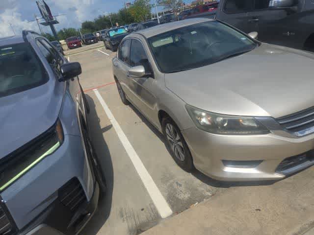 2013 Honda Accord LX Champagne Frost Pearl at Westside Kia