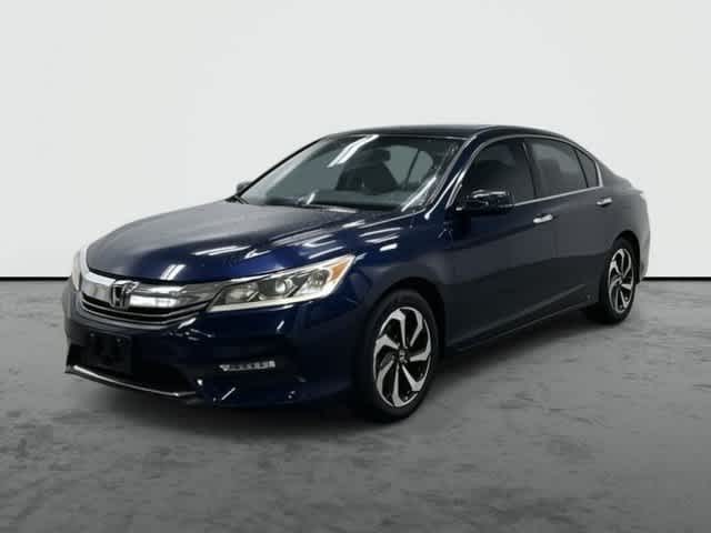 2017 Honda Accord EX-L V6 Obsidian Blue Pearl at Honda of Clear Lake