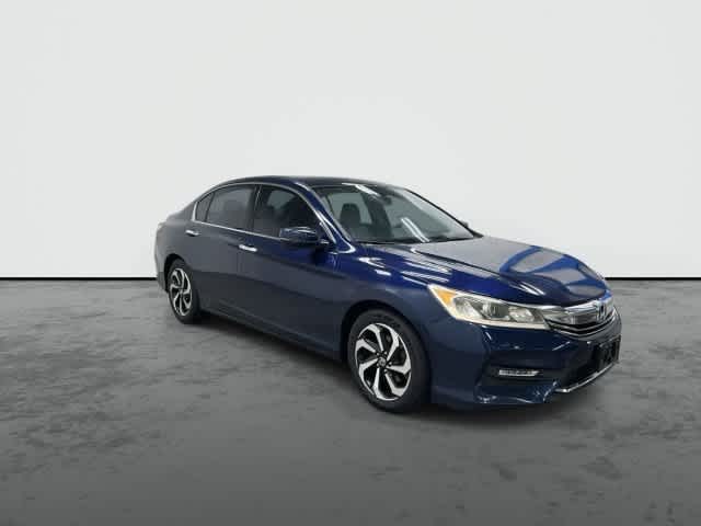 2017 Honda Accord EX-L V6 Obsidian Blue Pearl at Honda of Clear Lake
