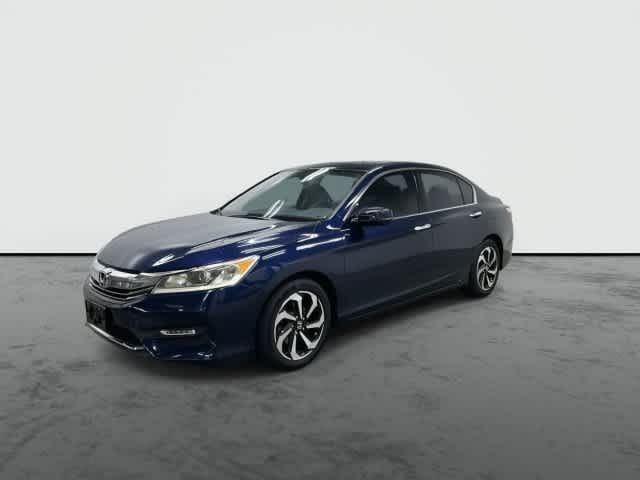 2017 Honda Accord EX-L V6 Obsidian Blue Pearl at Honda of Clear Lake