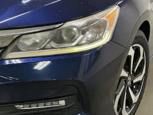 2017 Honda Accord EX-L V6 Obsidian Blue Pearl at Honda of Clear Lake