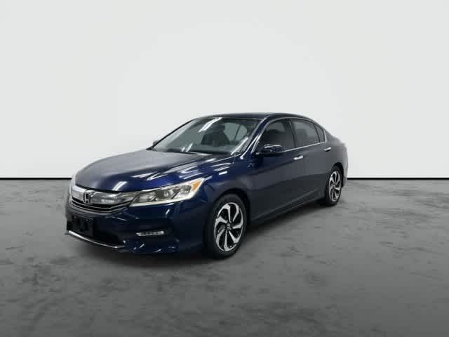 2017 Honda Accord EX-L V6 Obsidian Blue Pearl at Honda of Clear Lake