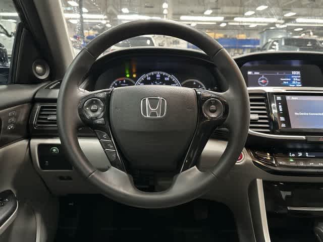 2017 Honda Accord EX-L V6 Obsidian Blue Pearl at Honda of Clear Lake