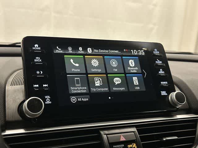 2019 Honda Accord Sedan Sport 1.5T Platinum White Pearl at AutoNation Ford Gulf Fwy