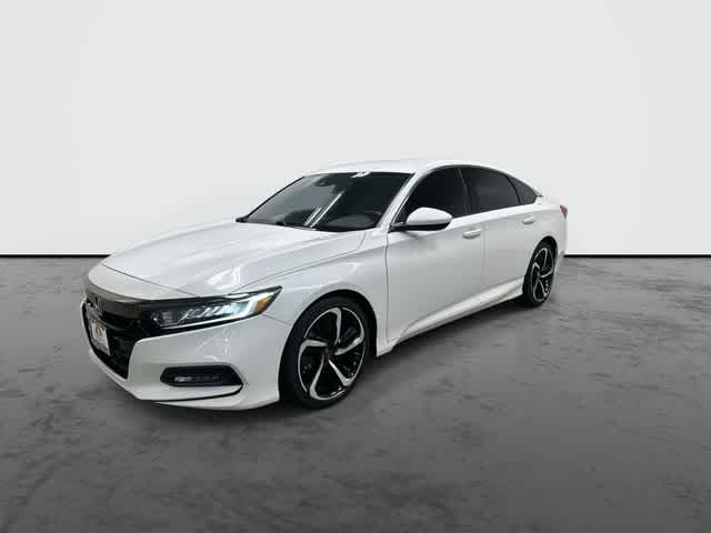 2019 Honda Accord Sedan Sport 1.5T Platinum White Pearl at AutoNation Ford Gulf Fwy
