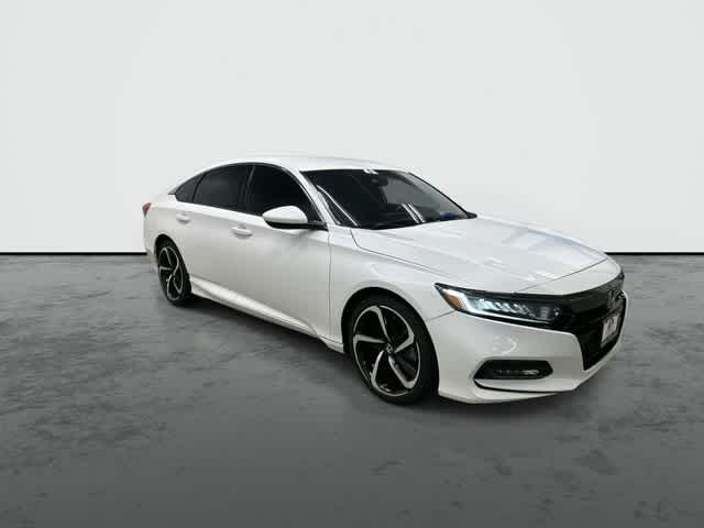 2019 Honda Accord Sedan Sport 1.5T Platinum White Pearl at AutoNation Ford Gulf Fwy