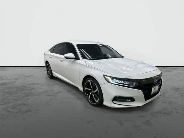 2019 Honda Accord Sedan Sport 1.5T Platinum White Pearl at AutoNation Ford Gulf Fwy