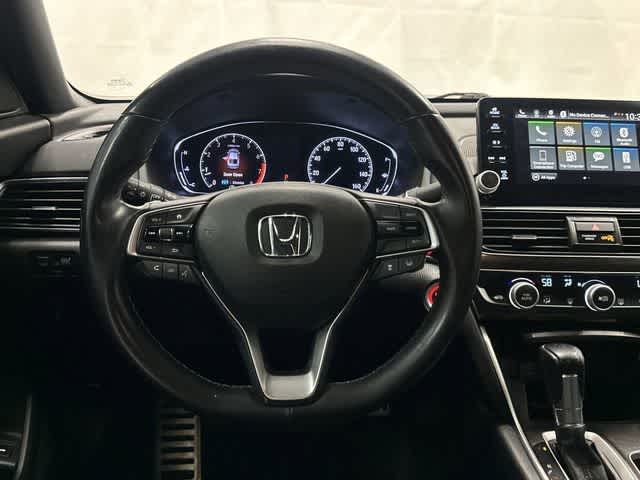 2019 Honda Accord Sedan Sport 1.5T Platinum White Pearl at AutoNation Ford Gulf Fwy