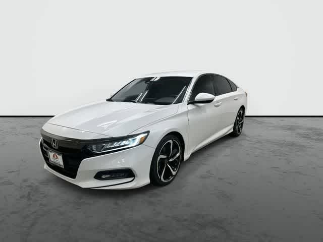 2019 Honda Accord Sedan Sport 1.5T Platinum White Pearl at AutoNation Ford Gulf Fwy