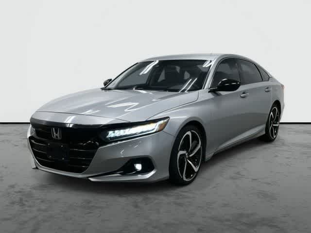 2021 Honda Accord Sedan Sport SE Lunar Silver Metallic at AutoNation USA Houston