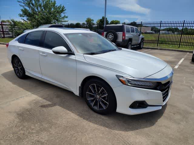 2021 Honda Accord Sedan EX-L Platinum White Pearl at Honda of Clear Lake
