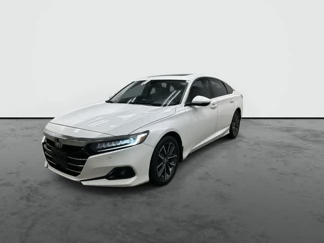 2021 Honda Accord Sedan EX-L Platinum White Pearl at HGreg Houston