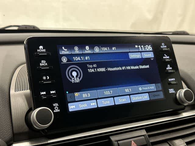 2021 Honda Accord Sedan EX-L Platinum White Pearl at HGreg Houston