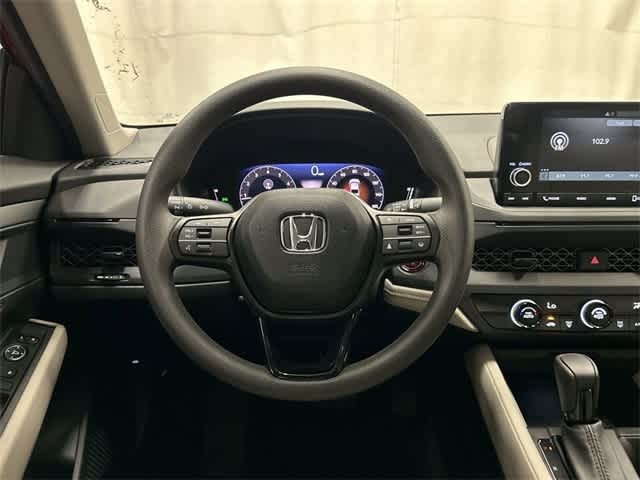 2025 Honda Accord LX Radiant Red Metallic at Honda of Clear Lake