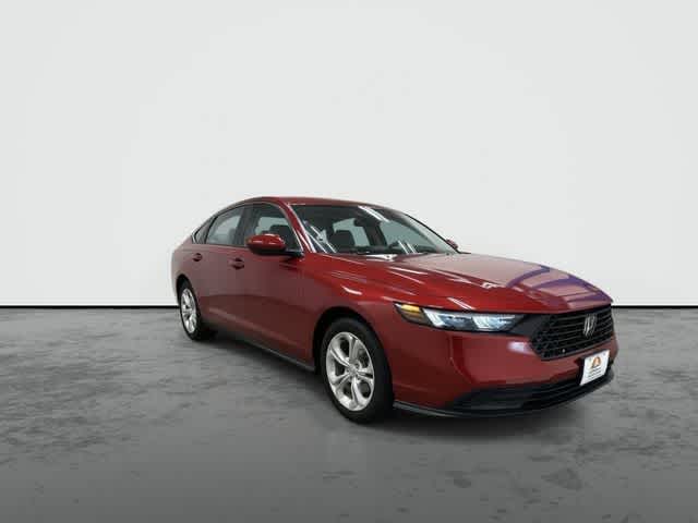 2025 Honda Accord LX Red at Honda of Clear Lake
