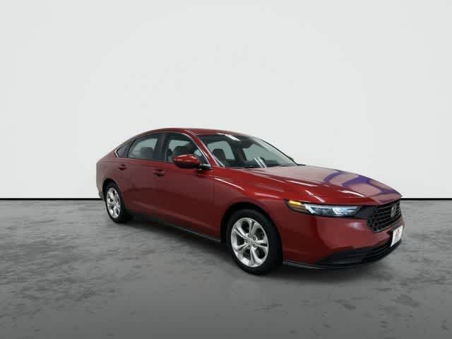 2025 Honda Accord LX Red at Honda of Clear Lake