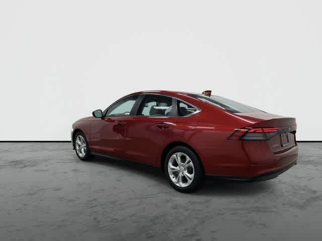 2025 Honda Accord LX Red at Honda of Clear Lake