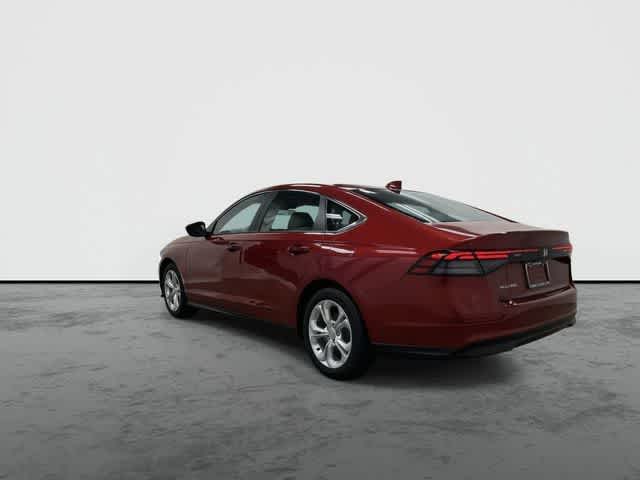 2025 Honda Accord LX Red at Honda of Clear Lake