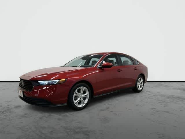 2025 Honda Accord LX Red at Honda of Clear Lake
