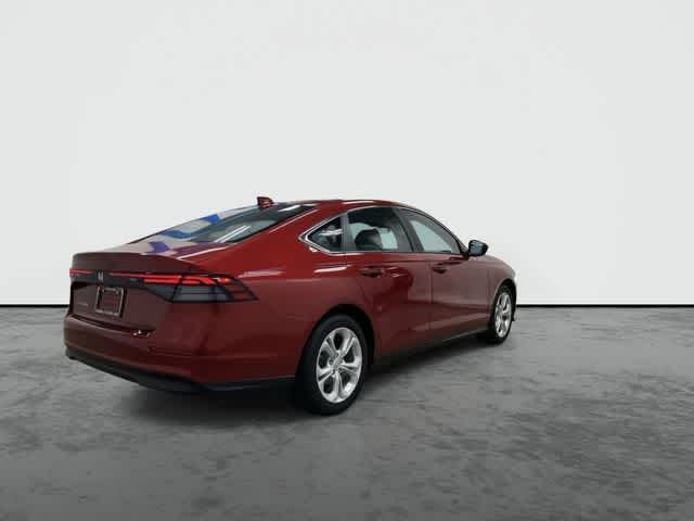 2025 Honda Accord LX Red at Honda of Clear Lake