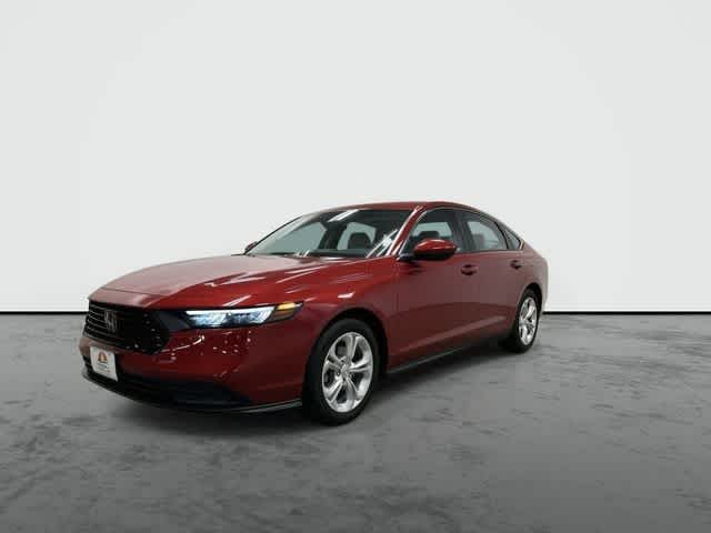 2025 Honda Accord LX Red at Honda of Clear Lake