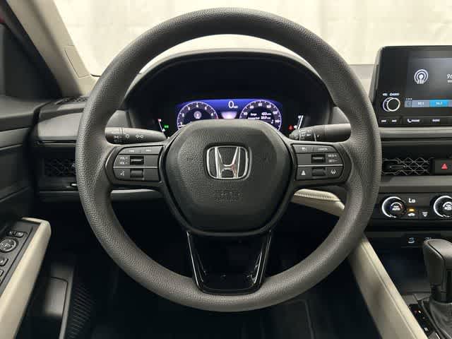 2025 Honda Accord LX Red at Honda of Clear Lake