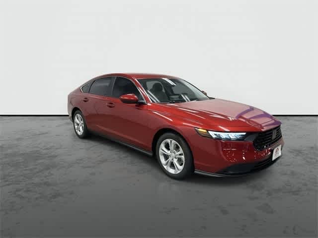 2025 Honda Accord LX Radiant Red Metallic at Honda of Clear Lake