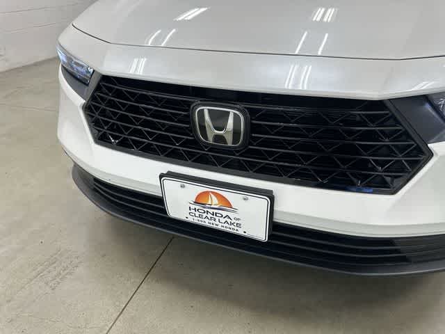 2025 Honda Accord LX White at Honda of Clear Lake