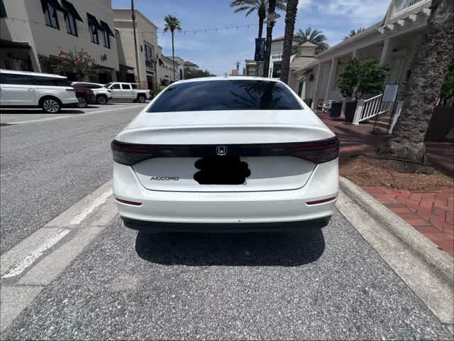 2024 Honda Accord EX Platinum White Pearl at Honda of Clear Lake