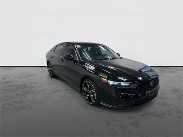 2024 Honda Accord Hybrid Sport Crystal Black Pearl at Honda of Clear Lake