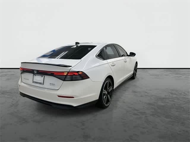 2025 Honda Accord Hybrid Sport Platinum White Pearl at Honda of Clear Lake