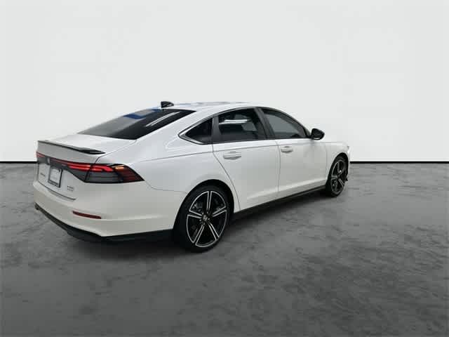 2025 Honda Accord Hybrid Sport Platinum White Pearl at Honda of Clear Lake
