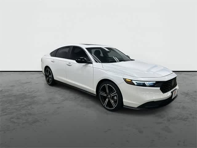 2025 Honda Accord Hybrid Sport Platinum White Pearl at Honda of Clear Lake