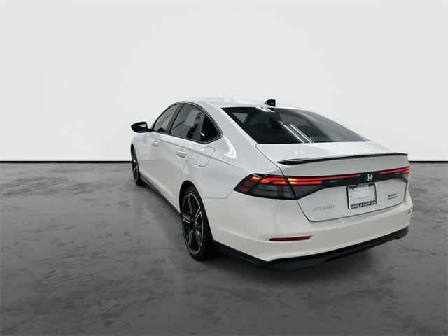 2025 Honda Accord Hybrid Sport Platinum White Pearl at Honda of Clear Lake