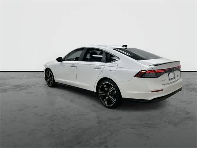2025 Honda Accord Hybrid Sport Platinum White Pearl at Honda of Clear Lake