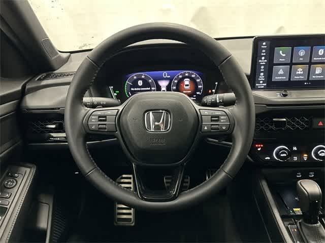 2025 Honda Accord Hybrid Sport Crystal Black Pearl at BMW of West Houston