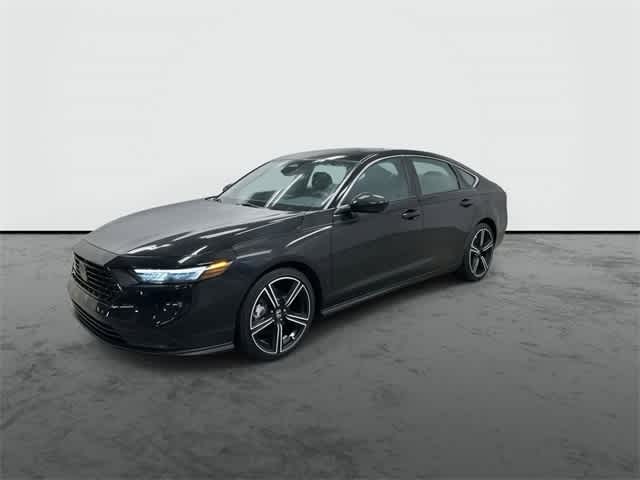 2025 Honda Accord Hybrid Sport Crystal Black Pearl at BMW of West Houston