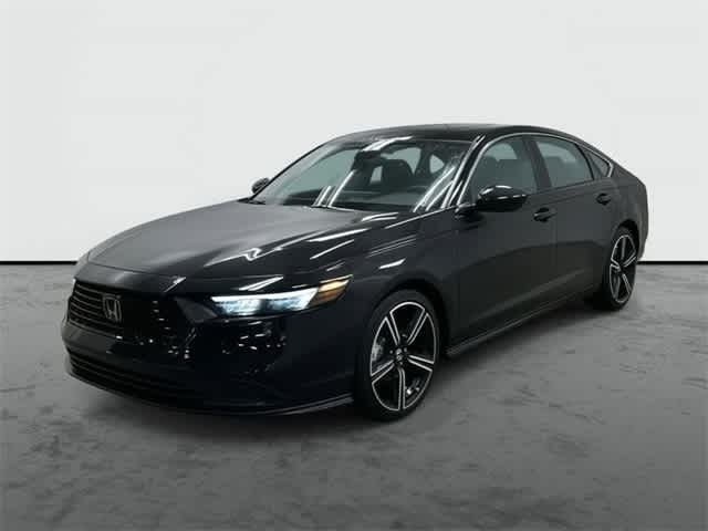 2025 Honda Accord Hybrid Sport Crystal Black Pearl at BMW of West Houston