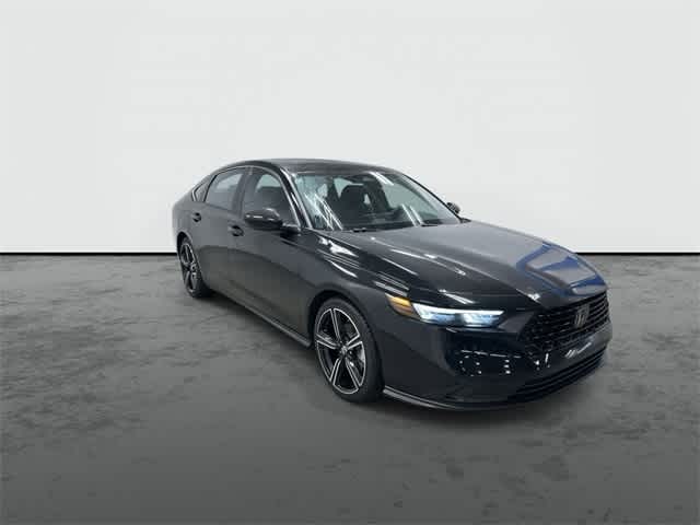 2025 Honda Accord Hybrid Sport Crystal Black Pearl at BMW of West Houston