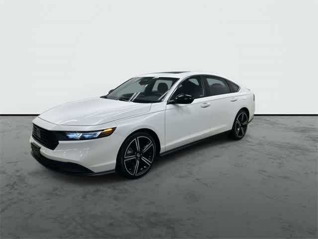 2024 Honda Accord Hybrid Sport Platinum White Pearl at Honda of Clear Lake