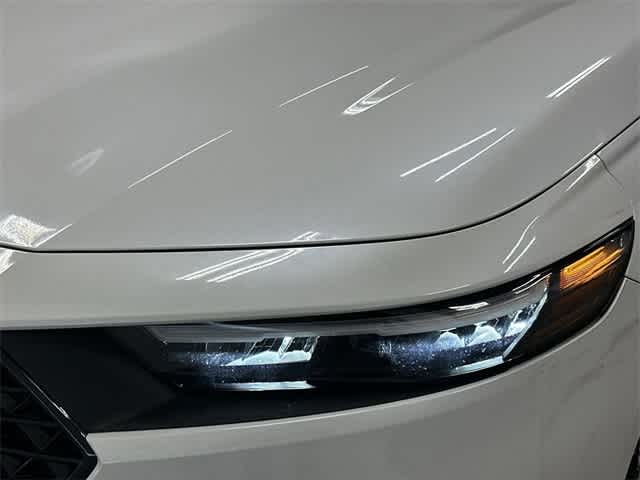2023 Honda Accord Hybrid Sport Platinum White Pearl at AutoNation Chrysler Jeep Dodge Ram Spring