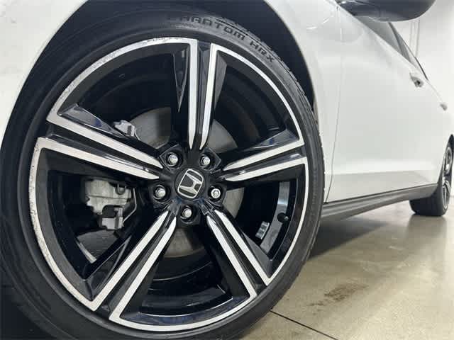 2023 Honda Accord Hybrid Sport Platinum White Pearl at AutoNation Chrysler Jeep Dodge Ram Spring