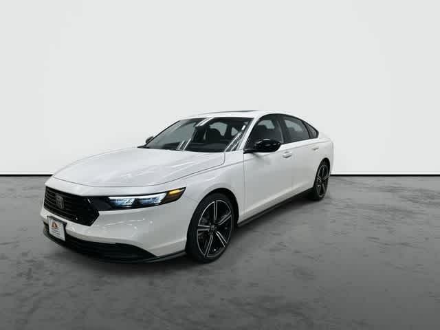 2026 Honda Accord Hybrid Sport Platinum White Pearl at Honda of Clear Lake