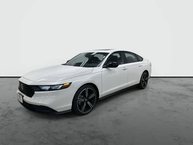 2026 Honda Accord Hybrid Sport Platinum White Pearl at Honda of Clear Lake
